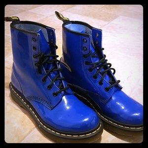 Royal Blue Authentic Dr. Martens 7
